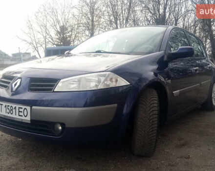 Синий Рено Меган, объемом двигателя 1.6 л и пробегом 181 тыс. км за 3750 $, фото 12 на Automoto.ua