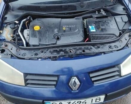 Синий Рено Меган, объемом двигателя 1.5 л и пробегом 200 тыс. км за 1500 $, фото 4 на Automoto.ua