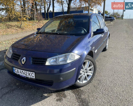 Синий Рено Меган, объемом двигателя 1.5 л и пробегом 314 тыс. км за 5000 $, фото 2 на Automoto.ua