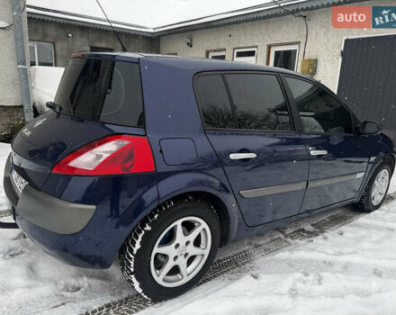 Синий Рено Меган, объемом двигателя 1.6 л и пробегом 182 тыс. км за 3700 $, фото 12 на Automoto.ua