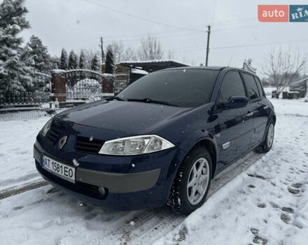 Синий Рено Меган, объемом двигателя 1.6 л и пробегом 182 тыс. км за 3700 $, фото 1 на Automoto.ua