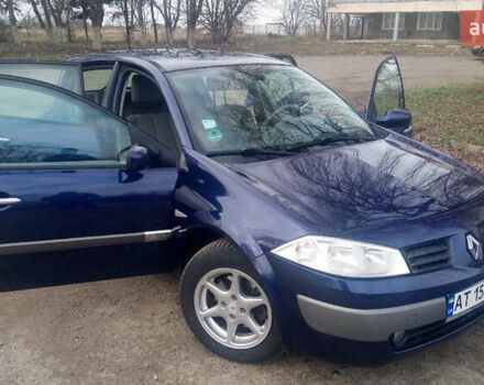 Синий Рено Меган, объемом двигателя 1.6 л и пробегом 181 тыс. км за 3750 $, фото 3 на Automoto.ua
