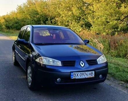 Синий Рено Меган, объемом двигателя 1.6 л и пробегом 206 тыс. км за 3200 $, фото 8 на Automoto.ua