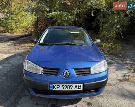 Синий Рено Меган, объемом двигателя 1.6 л и пробегом 171 тыс. км за 3700 $, фото 1 на Automoto.ua