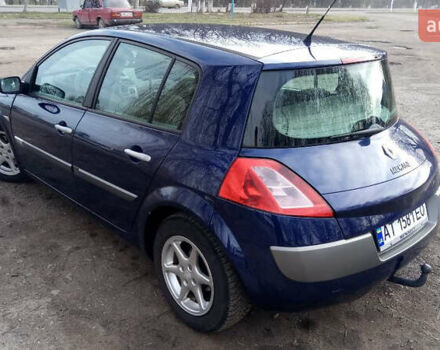 Синий Рено Меган, объемом двигателя 1.6 л и пробегом 181 тыс. км за 3750 $, фото 4 на Automoto.ua