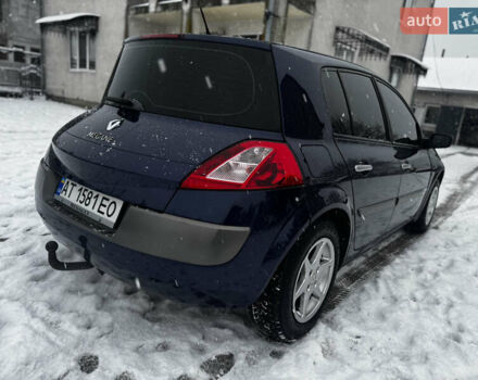 Синий Рено Меган, объемом двигателя 1.6 л и пробегом 182 тыс. км за 3700 $, фото 3 на Automoto.ua