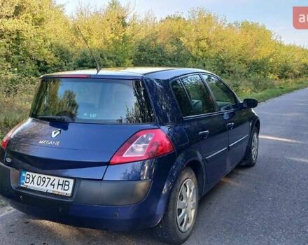 Синий Рено Меган, объемом двигателя 1.6 л и пробегом 206 тыс. км за 3200 $, фото 4 на Automoto.ua