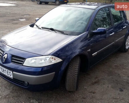 Синий Рено Меган, объемом двигателя 1.6 л и пробегом 181 тыс. км за 3750 $, фото 10 на Automoto.ua