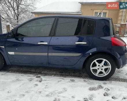 Синий Рено Меган, объемом двигателя 1.6 л и пробегом 182 тыс. км за 3700 $, фото 11 на Automoto.ua