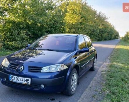 Синий Рено Меган, объемом двигателя 1.6 л и пробегом 206 тыс. км за 3200 $, фото 5 на Automoto.ua