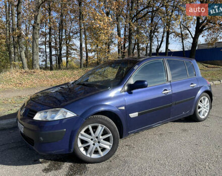 Синий Рено Меган, объемом двигателя 1.5 л и пробегом 314 тыс. км за 5000 $, фото 11 на Automoto.ua