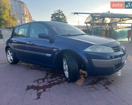 Синий Рено Меган, объемом двигателя 1.6 л и пробегом 228 тыс. км за 3650 $, фото 6 на Automoto.ua