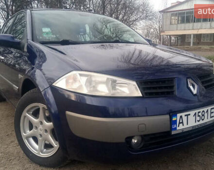 Синий Рено Меган, объемом двигателя 1.6 л и пробегом 181 тыс. км за 3750 $, фото 2 на Automoto.ua