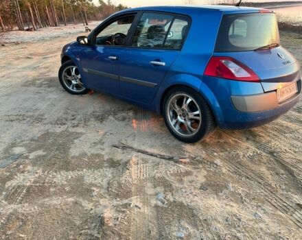 Синий Рено Меган, объемом двигателя 1.5 л и пробегом 280 тыс. км за 3200 $, фото 7 на Automoto.ua