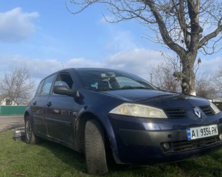 Синий Рено Меган, объемом двигателя 1.6 л и пробегом 200 тыс. км за 2800 $, фото 2 на Automoto.ua