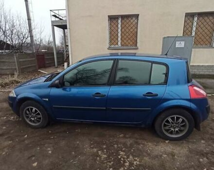 Синий Рено Меган, объемом двигателя 1.6 л и пробегом 200 тыс. км за 4500 $, фото 2 на Automoto.ua