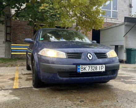 Рено Меган 2004 в Вараш (Кузнецовск) на Automoto.ua Синий Рено Меган, объемом двигателя 1.6 л и пробегом 240 тыс. км за 4600 $, фото 5 на Automoto.ua