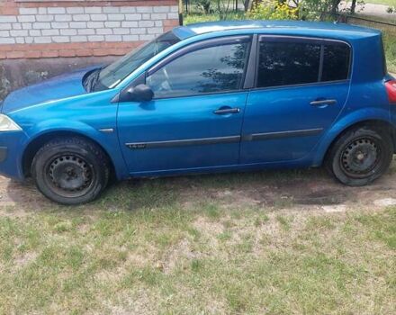 Синий Рено Меган, объемом двигателя 1.39 л и пробегом 370 тыс. км за 3300 $, фото 1 на Automoto.ua