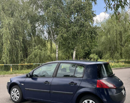 Рено Меган 2005 в Ровно на Automoto.ua Синий Рено Меган, объемом двигателя 1.5 л и пробегом 290 тыс. км за 2700 $, фото 1 на Automoto.ua