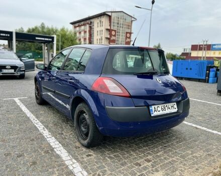 Синий Рено Меган, объемом двигателя 1.5 л и пробегом 334 тыс. км за 3100 $, фото 6 на Automoto.ua