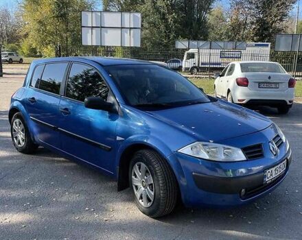 Синий Рено Меган, объемом двигателя 1.4 л и пробегом 185 тыс. км за 3800 $, фото 1 на Automoto.ua
