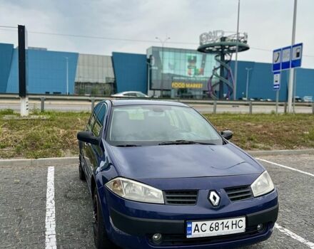 Синий Рено Меган, объемом двигателя 1.5 л и пробегом 334 тыс. км за 3100 $, фото 1 на Automoto.ua
