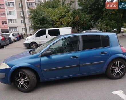 Синий Рено Меган, объемом двигателя 1.6 л и пробегом 260 тыс. км за 3850 $, фото 8 на Automoto.ua
