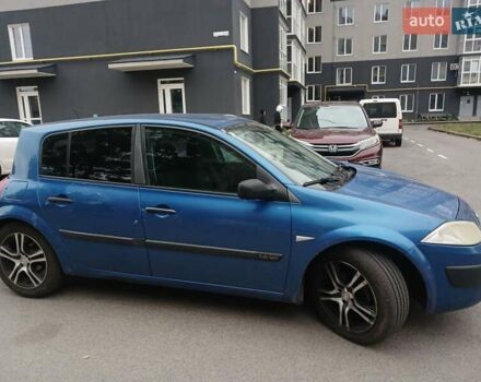 Синий Рено Меган, объемом двигателя 1.6 л и пробегом 260 тыс. км за 3850 $, фото 4 на Automoto.ua
