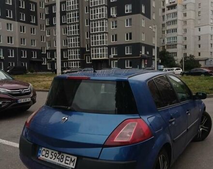 Синий Рено Меган, объемом двигателя 1.6 л и пробегом 260 тыс. км за 3850 $, фото 2 на Automoto.ua