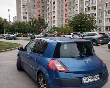 Синий Рено Меган, объемом двигателя 1.6 л и пробегом 260 тыс. км за 3850 $, фото 1 на Automoto.ua
