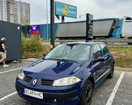Синий Рено Меган, объемом двигателя 1.5 л и пробегом 334 тыс. км за 3100 $, фото 4 на Automoto.ua