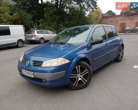 Синий Рено Меган, объемом двигателя 1.6 л и пробегом 260 тыс. км за 3850 $, фото 9 на Automoto.ua