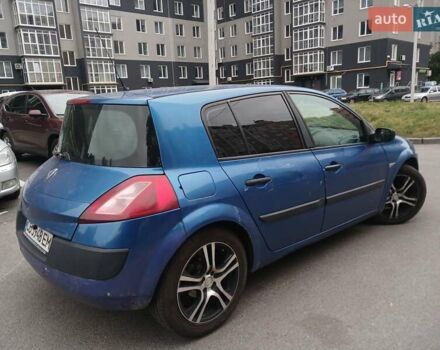 Синий Рено Меган, объемом двигателя 1.6 л и пробегом 260 тыс. км за 3850 $, фото 7 на Automoto.ua