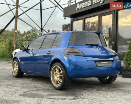 Синий Рено Меган, объемом двигателя 1.6 л и пробегом 266 тыс. км за 4800 $, фото 11 на Automoto.ua