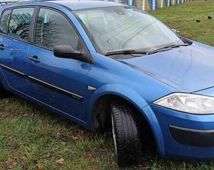 Синий Рено Меган, объемом двигателя 1.6 л и пробегом 186 тыс. км за 4600 $, фото 24 на Automoto.ua