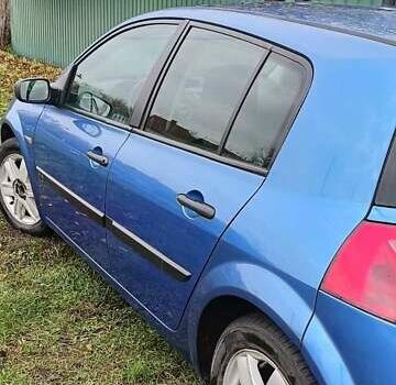 Синий Рено Меган, объемом двигателя 1.6 л и пробегом 186 тыс. км за 4600 $, фото 17 на Automoto.ua