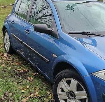 Синий Рено Меган, объемом двигателя 1.6 л и пробегом 186 тыс. км за 4600 $, фото 15 на Automoto.ua