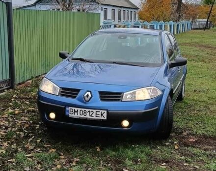 Синий Рено Меган, объемом двигателя 1.6 л и пробегом 187 тыс. км за 4400 $, фото 11 на Automoto.ua