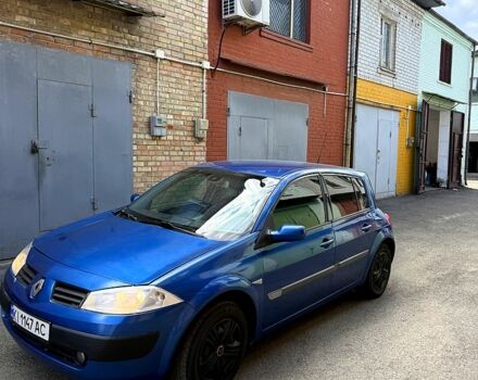 Синий Рено Меган, объемом двигателя 1.6 л и пробегом 250 тыс. км за 3999 $, фото 1 на Automoto.ua