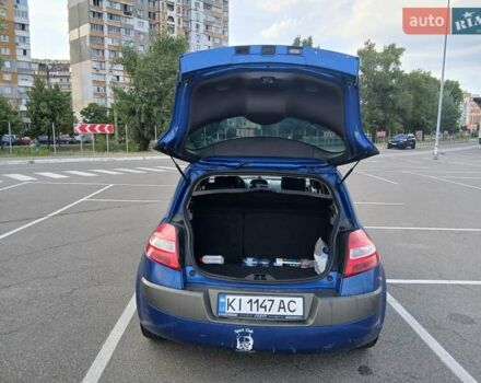 Синий Рено Меган, объемом двигателя 1.6 л и пробегом 206 тыс. км за 3600 $, фото 5 на Automoto.ua