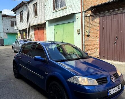 Синий Рено Меган, объемом двигателя 1.6 л и пробегом 250 тыс. км за 3999 $, фото 7 на Automoto.ua
