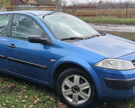 Синий Рено Меган, объемом двигателя 1.6 л и пробегом 187 тыс. км за 4400 $, фото 16 на Automoto.ua