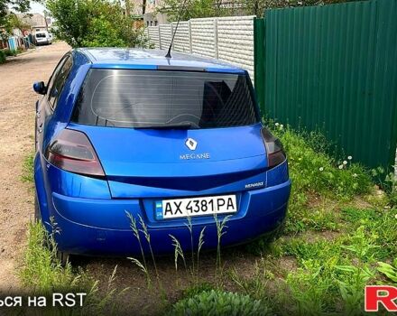 Синий Рено Меган, объемом двигателя 1.6 л и пробегом 262 тыс. км за 4900 $, фото 3 на Automoto.ua