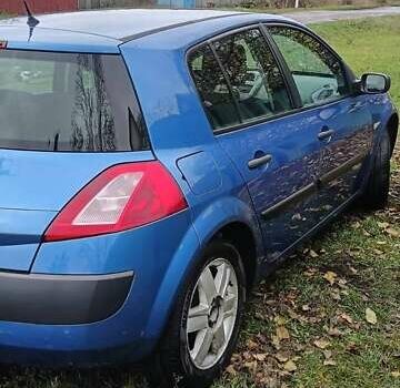 Синий Рено Меган, объемом двигателя 1.6 л и пробегом 186 тыс. км за 4600 $, фото 20 на Automoto.ua