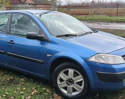 Синий Рено Меган, объемом двигателя 1.6 л и пробегом 186 тыс. км за 4600 $, фото 16 на Automoto.ua