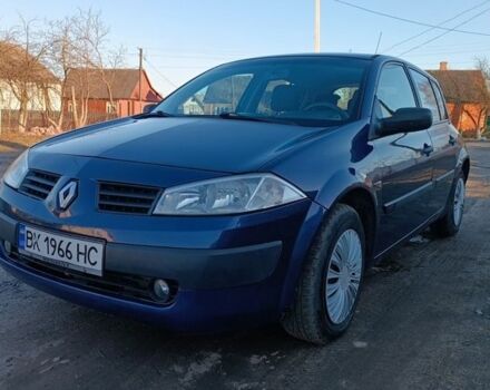 Синий Рено Меган, объемом двигателя 1.5 л и пробегом 367 тыс. км за 3350 $, фото 15 на Automoto.ua