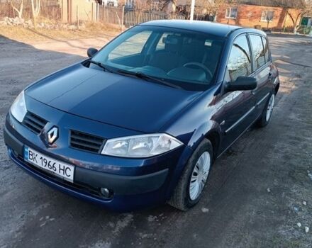 Синий Рено Меган, объемом двигателя 1.5 л и пробегом 367 тыс. км за 3350 $, фото 14 на Automoto.ua