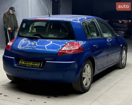 Синий Рено Меган, объемом двигателя 1.6 л и пробегом 233 тыс. км за 5300 $, фото 5 на Automoto.ua