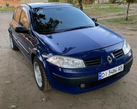 Рено Меган 2007 в Вознесенске на Automoto.ua Синий Рено Меган, объемом двигателя 1.5 л и пробегом 0 тыс. км за 3000 $, фото 9 на Automoto.ua