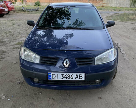 Синий Рено Меган, объемом двигателя 1.46 л и пробегом 250 тыс. км за 3300 $, фото 1 на Automoto.ua